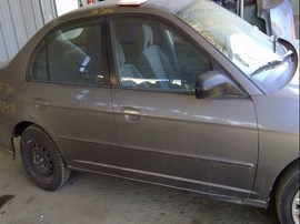 2004 HONDA CIVIC, GRAY, LX, 1.7L, AT,  A25079